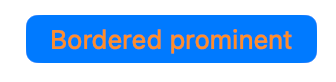 SwiftUI buttons on macOS showing correct use of .foregroundStyle(.orange) applied directly to the text label.