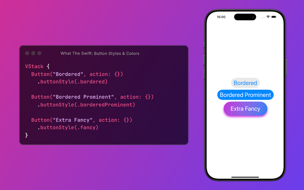 Button Styles in SwiftUI (iOS and macOS)